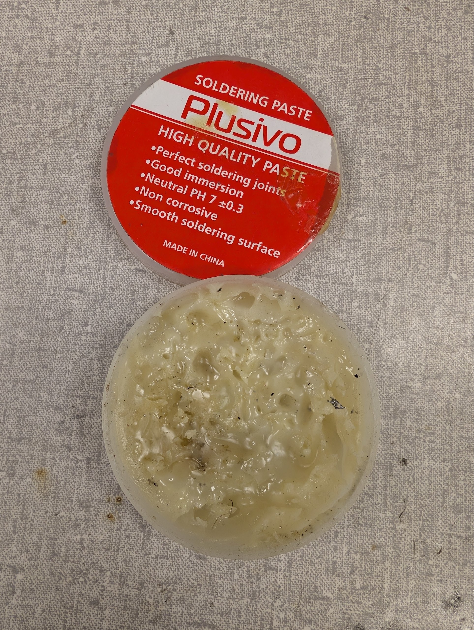 Flux paste